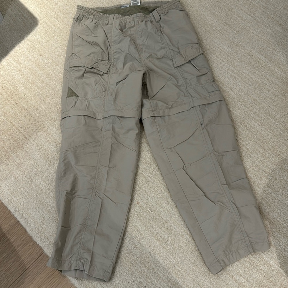 Columbia sportswear men’s medium cargo pants khaki